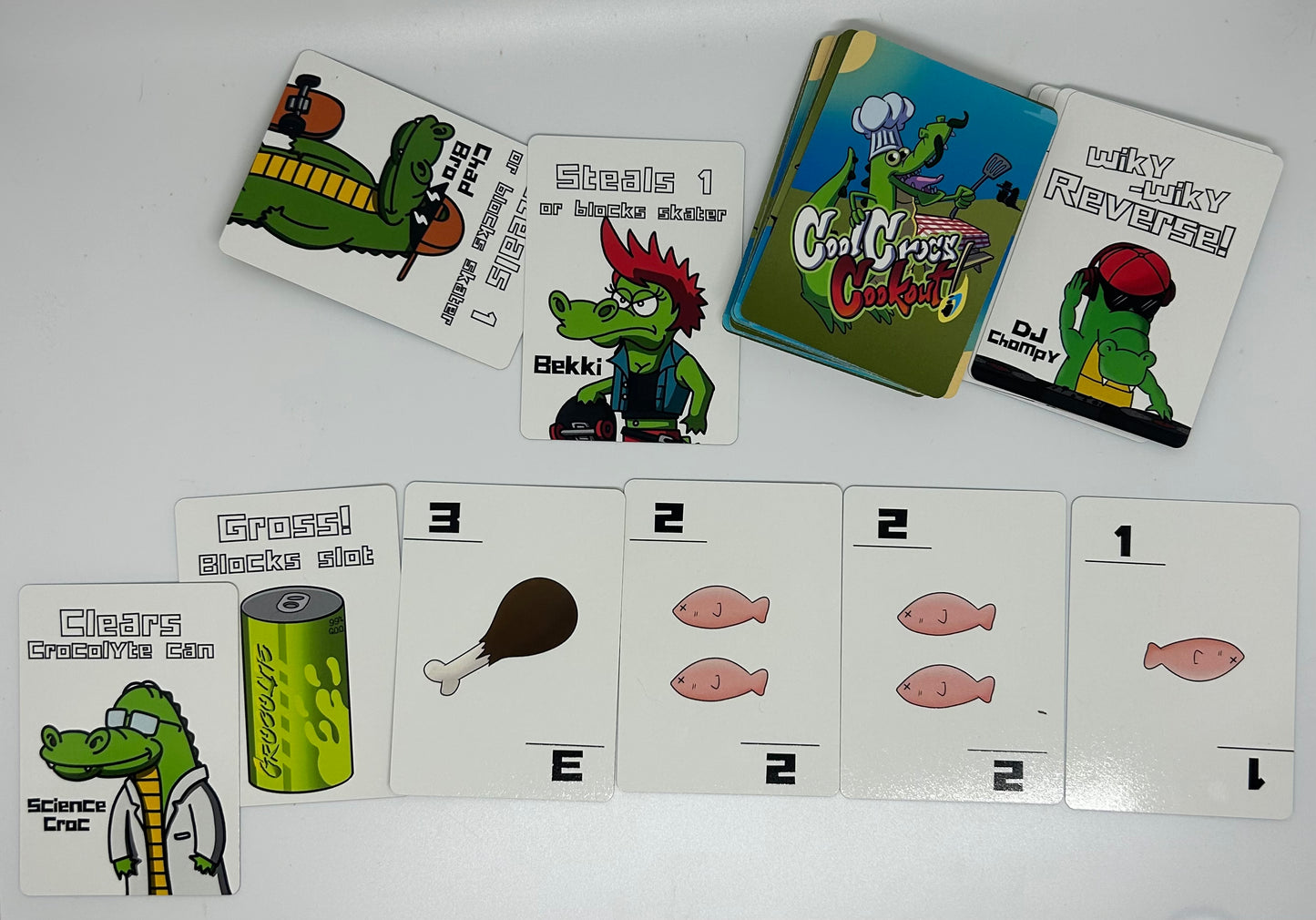 Cool Crocs Cookout - Card Game